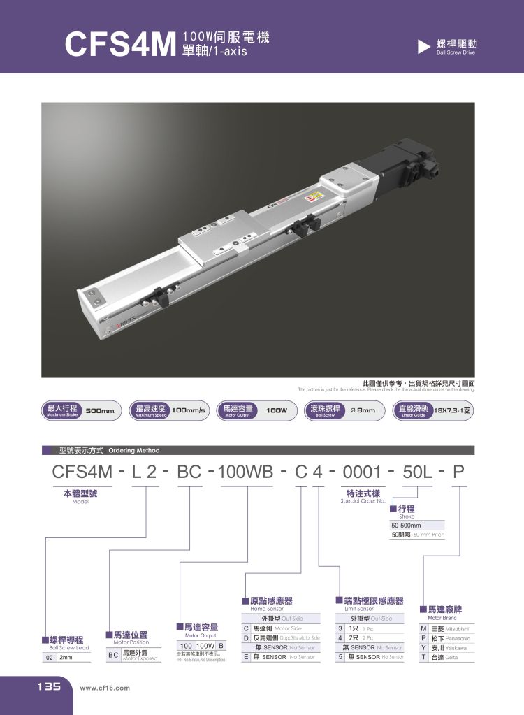 絲桿滑臺(tái)CFS4M參數(shù)表.jpg